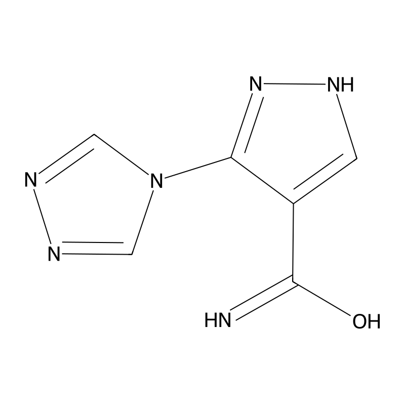 5-(4H-1,2,4-triazol-4-yl)-1H-pyrazole-4-carboxamid...