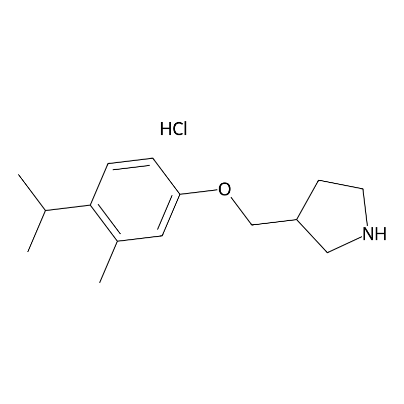 3-[(4-Isopropyl-3-methylphenoxy)methyl]-pyrrolidin...