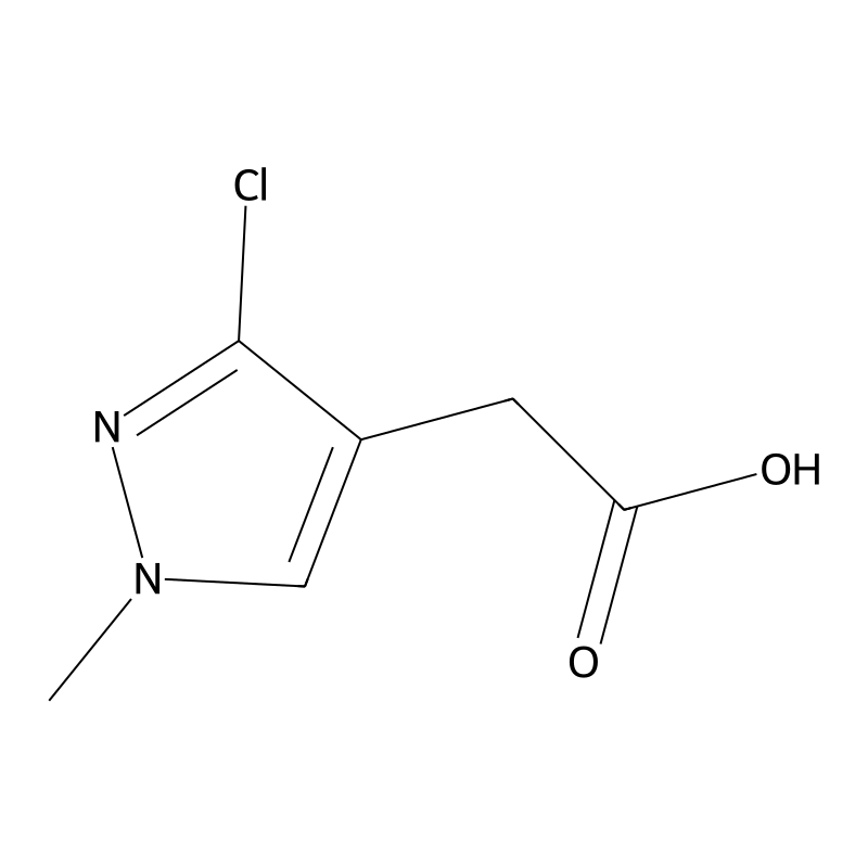2-(3-chloro-1-methyl-1H-pyrazol-4-yl)acetic acid
