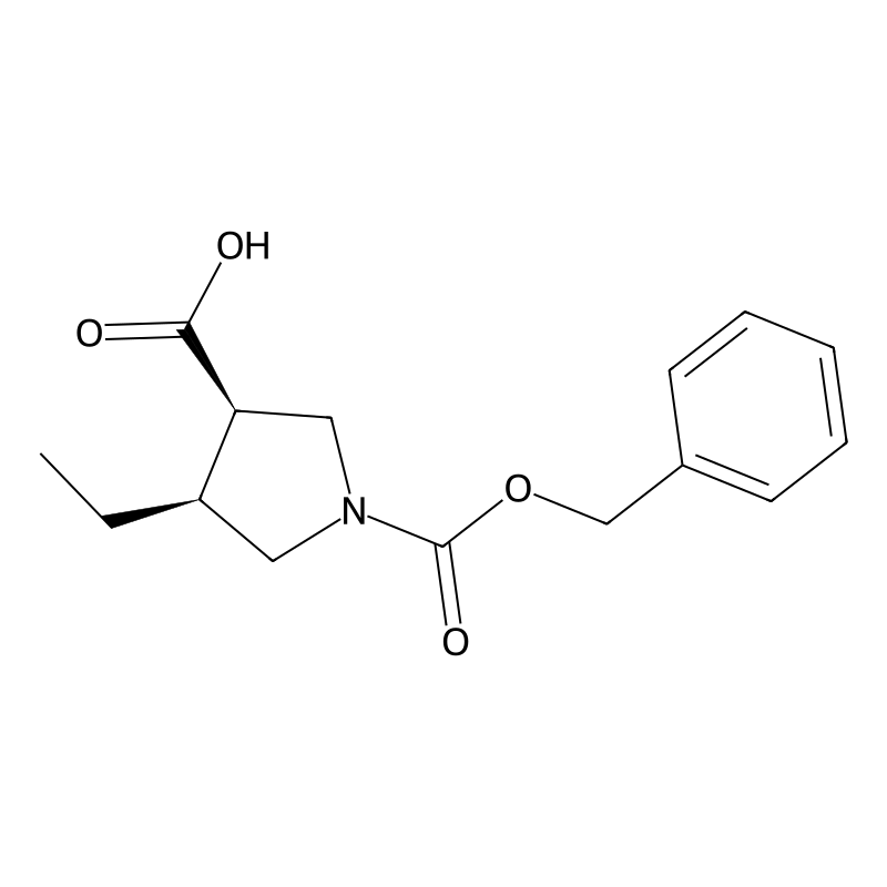 (3R,4S)-1-((Benzyloxy)carbonyl)-4-ethylpyrrolidine...