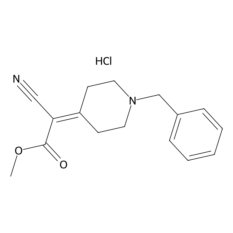 Methyl (1-benzylpiperidin-4-ylidene)(cyano)acetate...