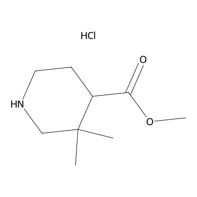 Methyl 3,3-dimethylpiperidine-4-carboxylate hydroc...
