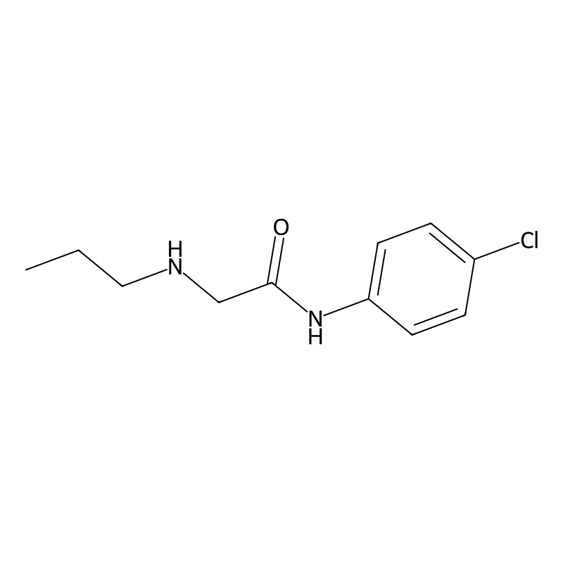 N-(4-chlorophenyl)-2-(propylamino)acetamide