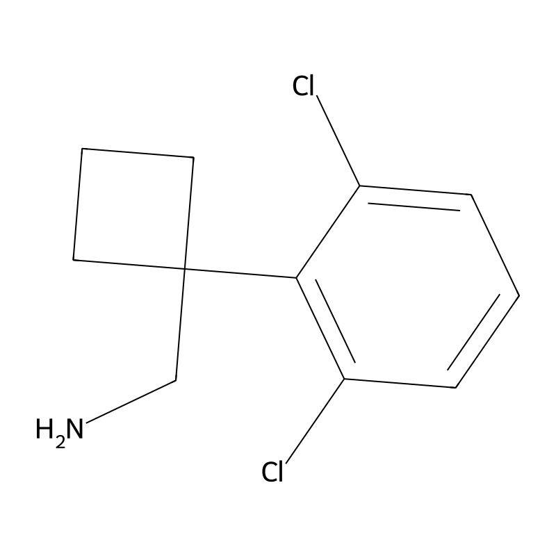 [1-(2,6-Dichlorophenyl)cyclobutyl]methanamine