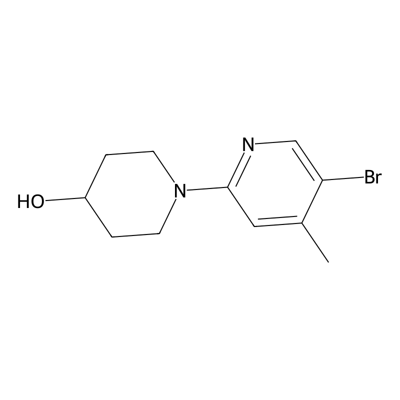 1-(5-Bromo-4-methylpyridin-2-yl)piperidin-4-ol
