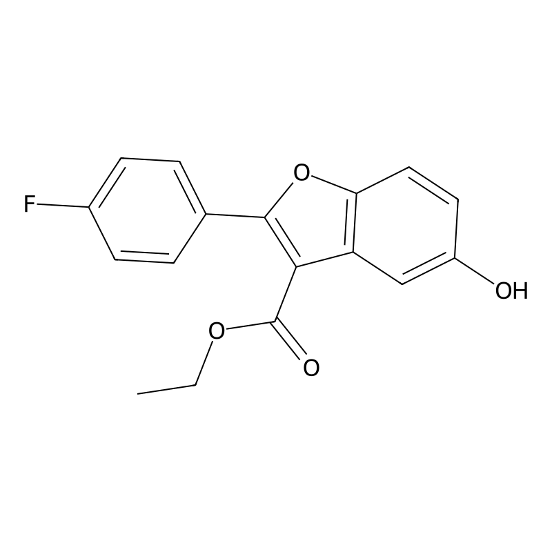 Ethyl 2-(4-fluorophenyl)-5-hydroxybenzofuran-3-car...