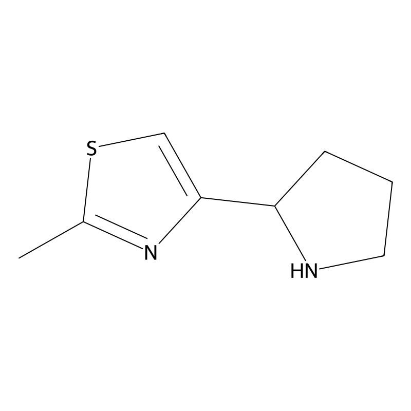 2-Methyl-4-(2-pyrrolidinyl)thiazole