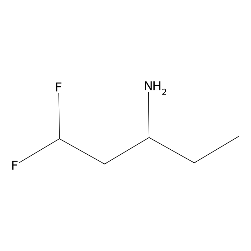 1,1-Difluoropentan-3-amine
