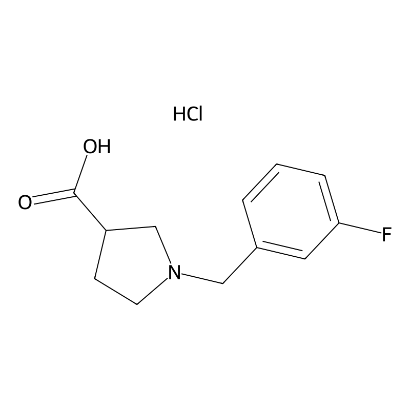 1-[(3-Fluorophenyl)methyl]pyrrolidine-3-carboxylic...