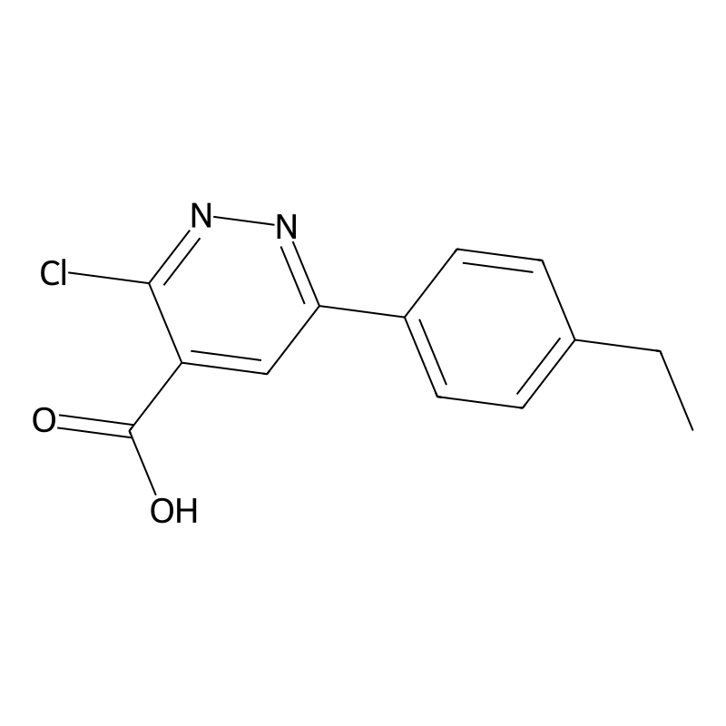 3-Chloro-6-(4-ethylphenyl)pyridazine-4-carboxylic ...