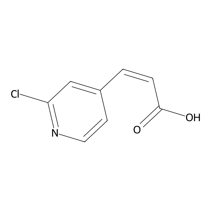 (2Z)-3-(2-chloropyridin-4-yl)prop-2-enoic acid