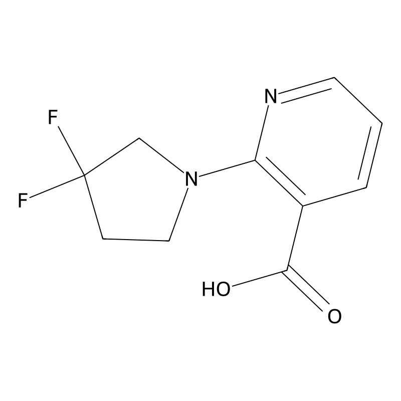 2-(3,3-Difluoropyrrolidin-1-yl)nicotinic acid