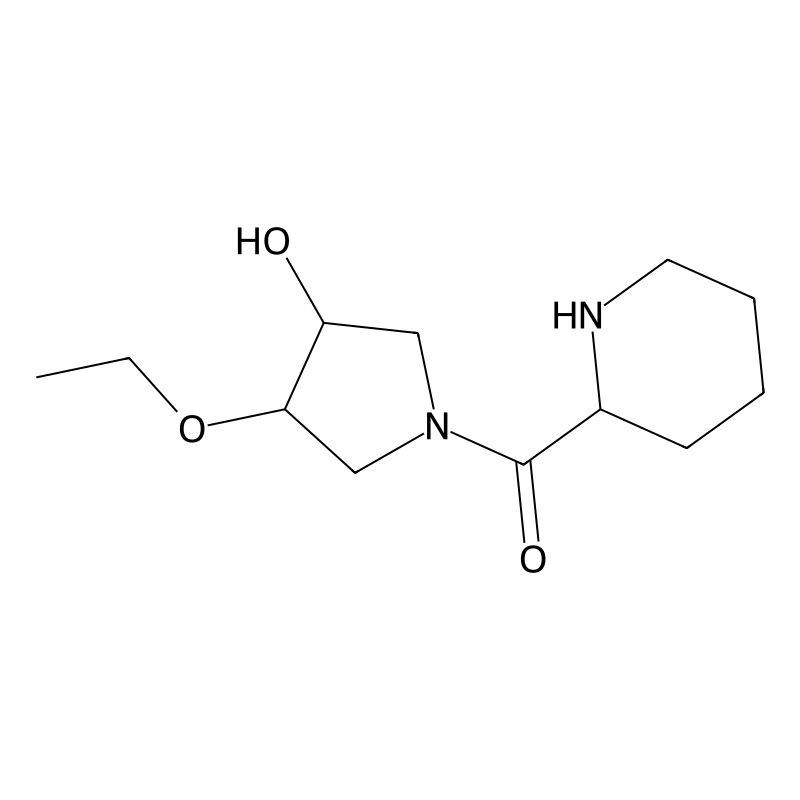 (3-Ethoxy-4-hydroxypyrrolidin-1-yl)(piperidin-2-yl...