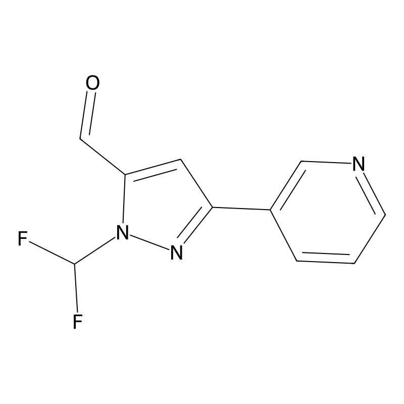 1-(difluoromethyl)-3-(pyridin-3-yl)-1H-pyrazole-5-...