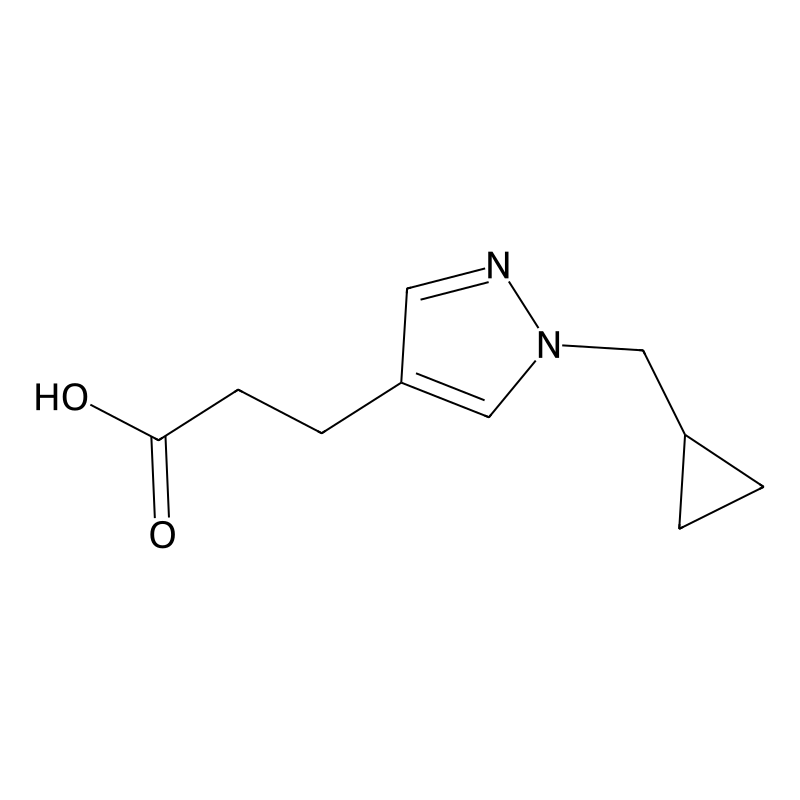 3-[1-(cyclopropylmethyl)-1H-pyrazol-4-yl]propanoic...