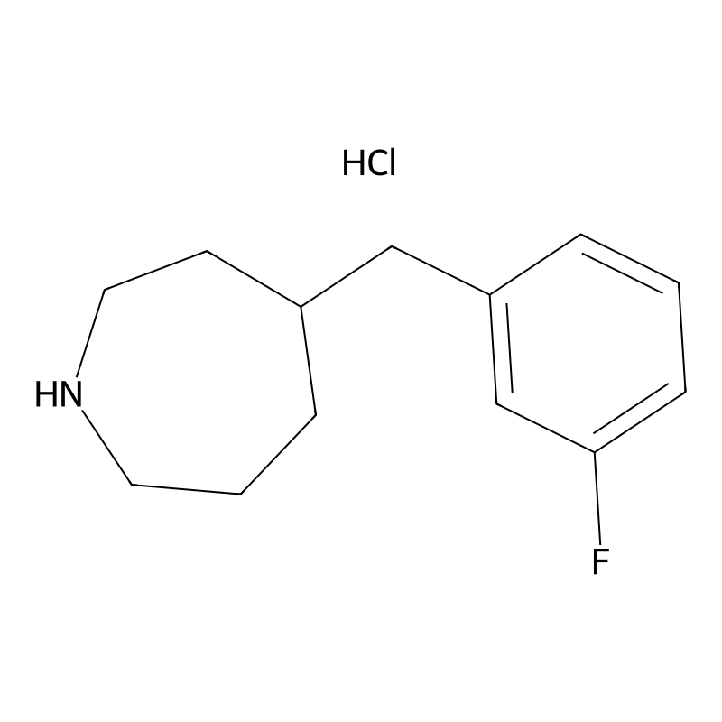 4-[(3-Fluorophenyl)methyl]azepane hydrochloride