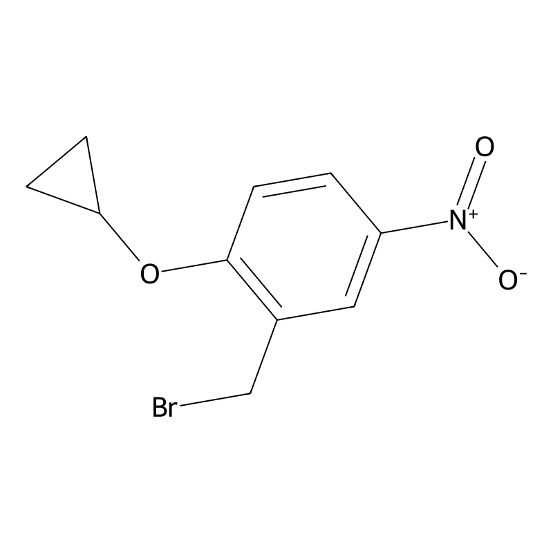 2-Bromomethyl-1-cyclopropoxy-4-nitrobenzene