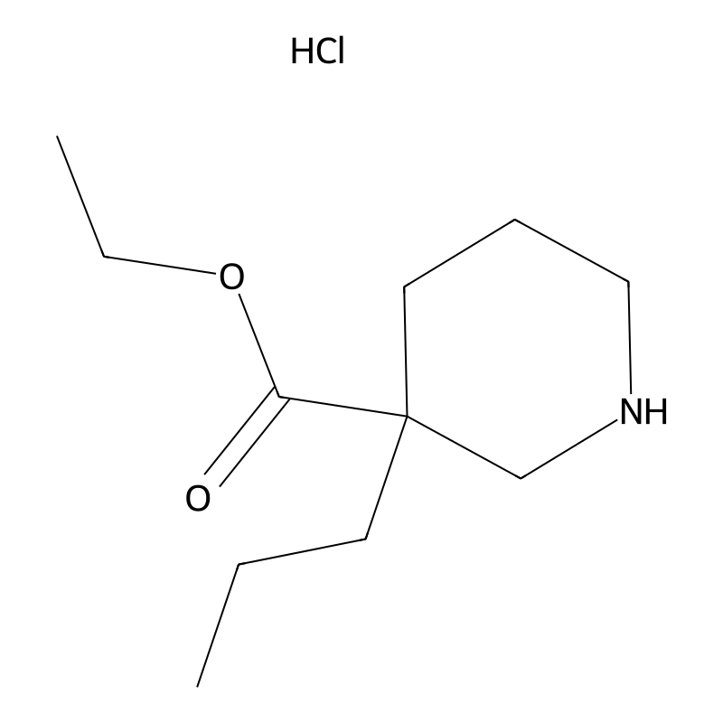 Ethyl 3-propyl-3-piperidinecarboxylate hydrochlori...
