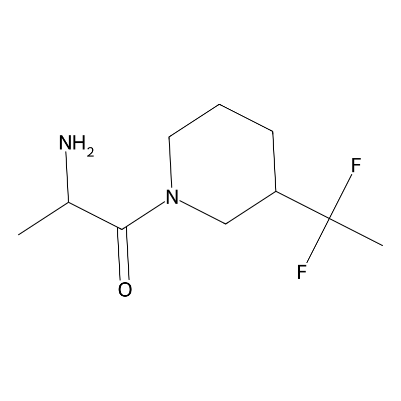 2-Amino-1-(3-(1,1-difluoroethyl)piperidin-1-yl)pro...