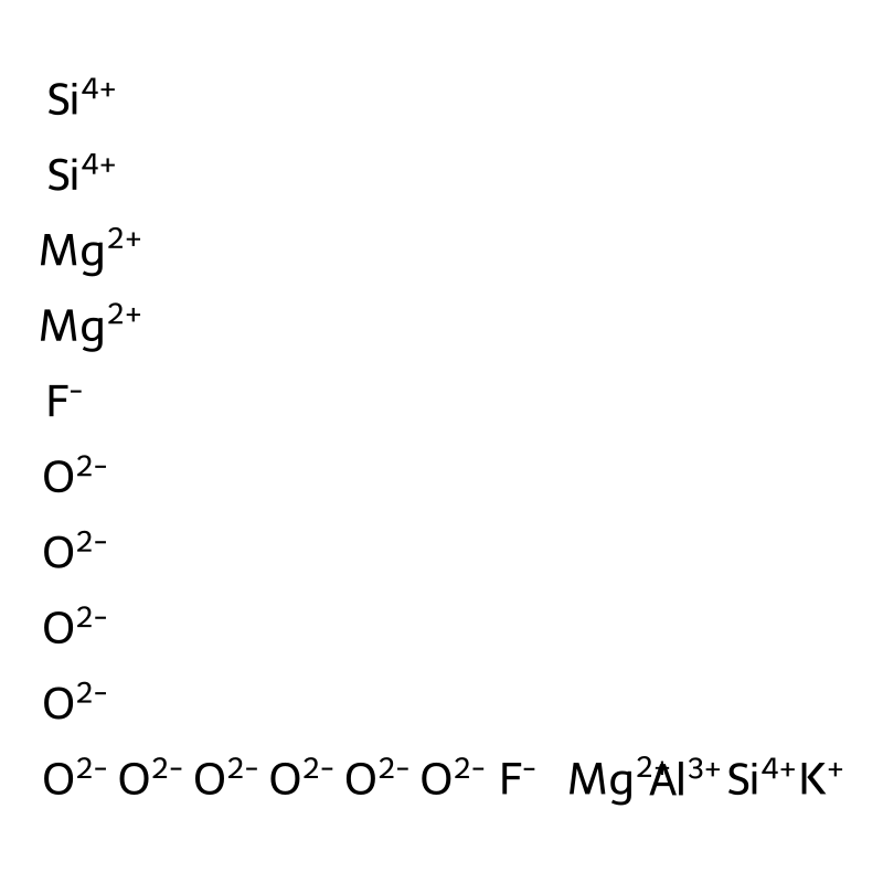 Fluorphlogopite (Mg3K[AlF2O(SiO3)3])