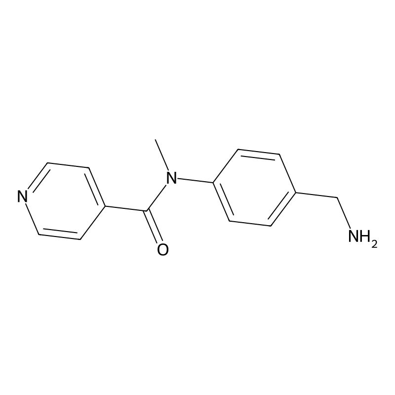 N-[4-(aminomethyl)phenyl]-N-methylpyridine-4-carbo...