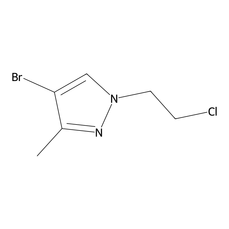 4-Bromo-1-(2-chloroethyl)-3-methyl-1H-pyrazole
