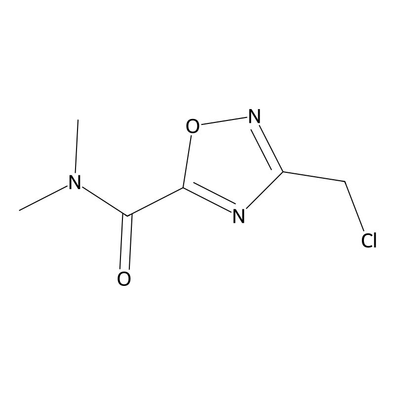 3-(Chloromethyl)-N,N-dimethyl-1,2,4-oxadiazole-5-c...