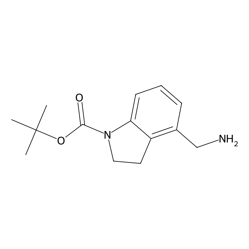 tert-Butyl 4-(aminomethyl)indoline-1-carboxylate