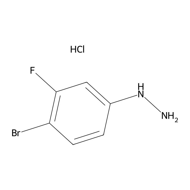 (4-Bromo-3-fluorophenyl)hydrazine hydrochloride