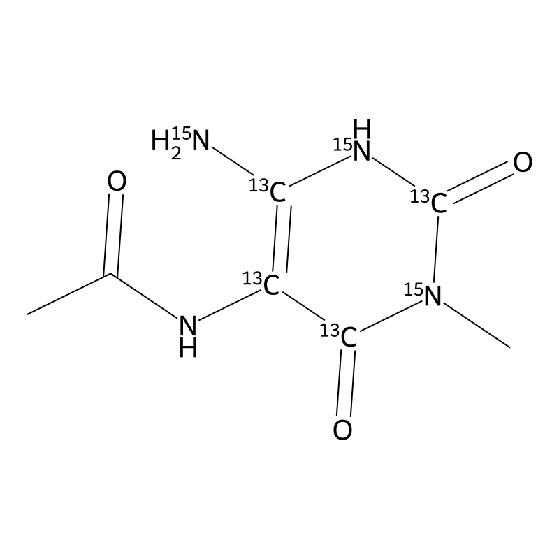 5-Acetylamino-6-amino-3-methyluracil-[13C4,15N3] (...