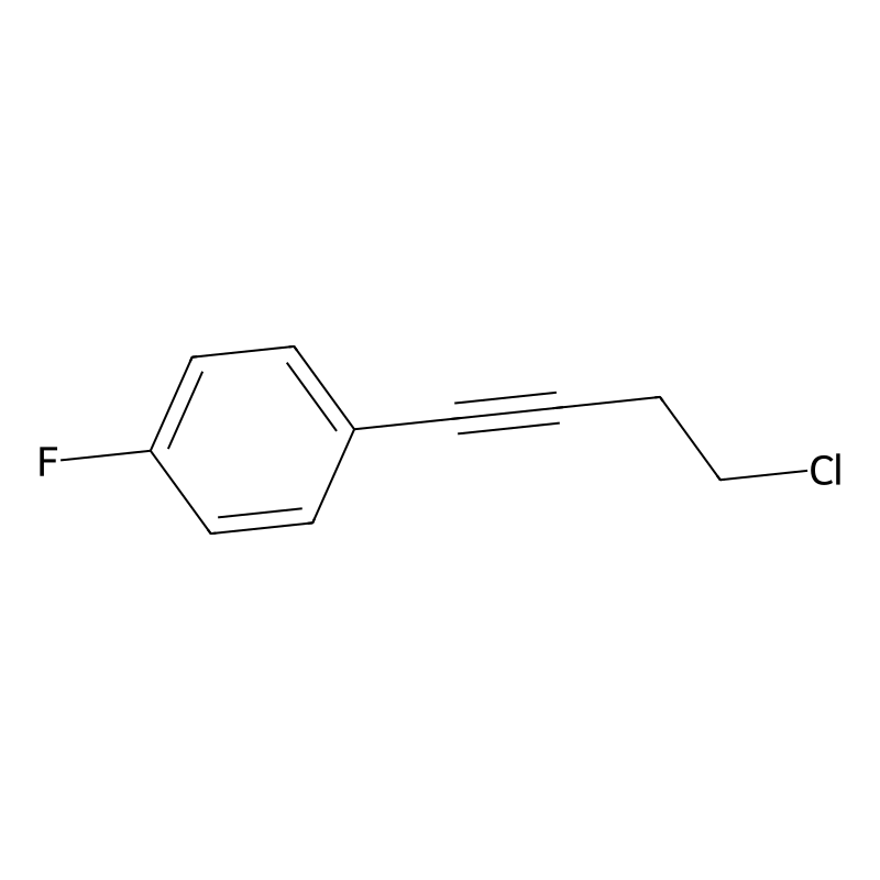 1-(4-Chlorobut-1-yn-1-yl)-4-fluorobenzene