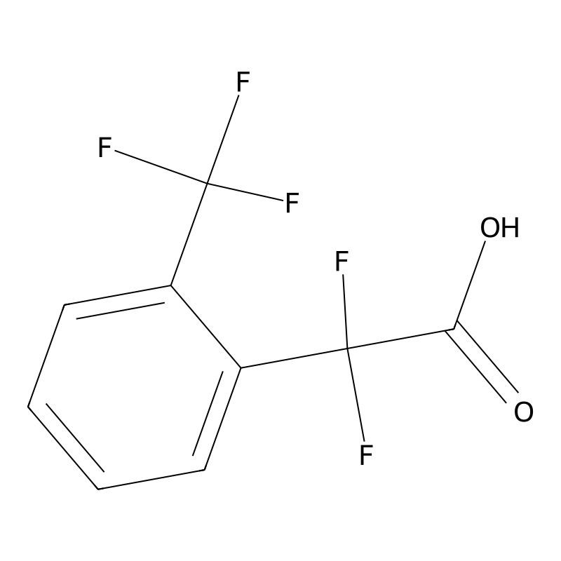 2,2-Difluoro-2-[2-(trifluoromethyl)phenyl]acetic a...