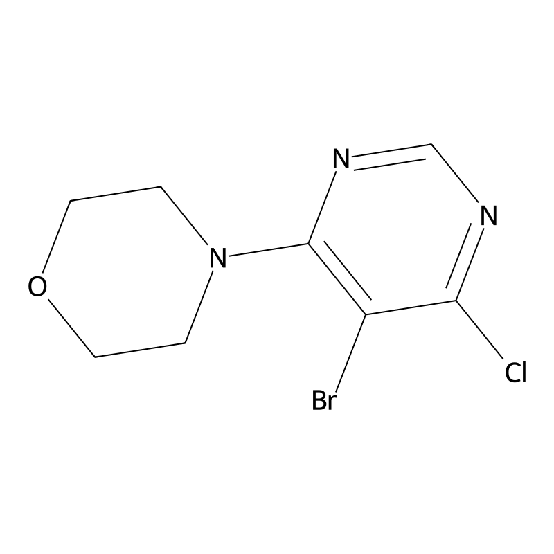 4-(5-Bromo-6-chloropyrimidin-4-yl)morpholine
