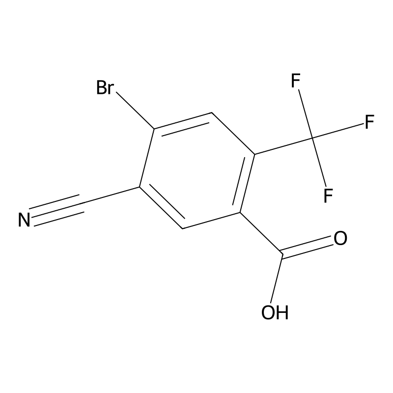 4-Bromo-5-cyano-2-(trifluoromethyl)benzoic acid