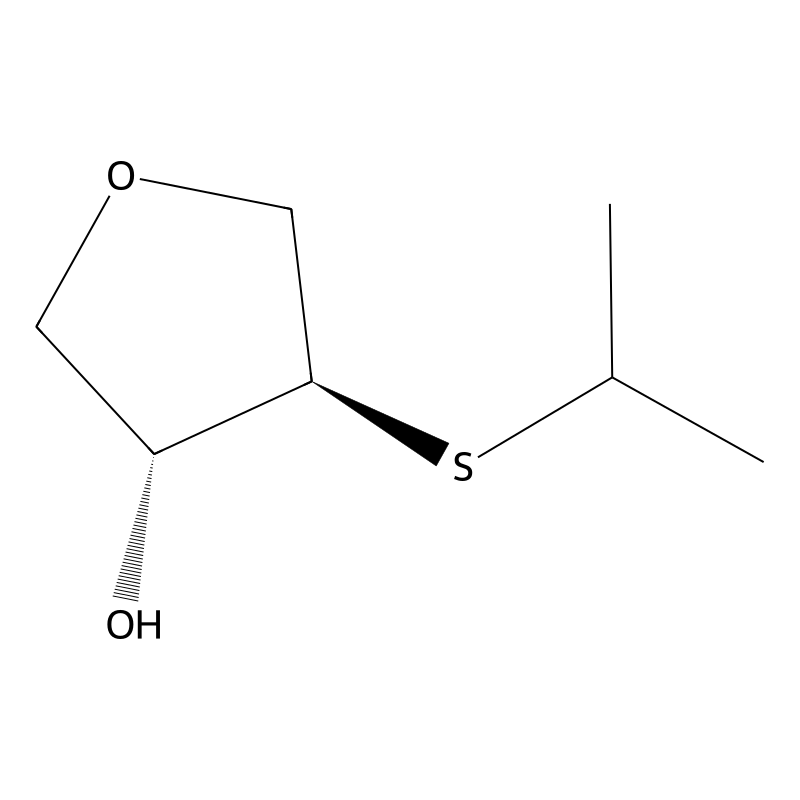 (3R,4R)-4-(propan-2-ylsulfanyl)oxolan-3-ol