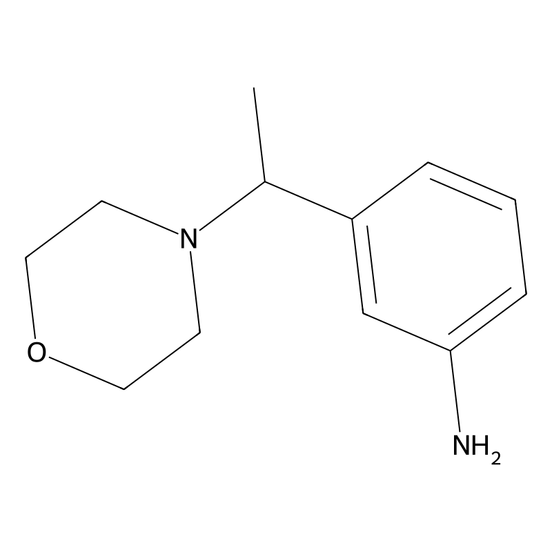 3-[1-(Morpholin-4-yl)ethyl]aniline