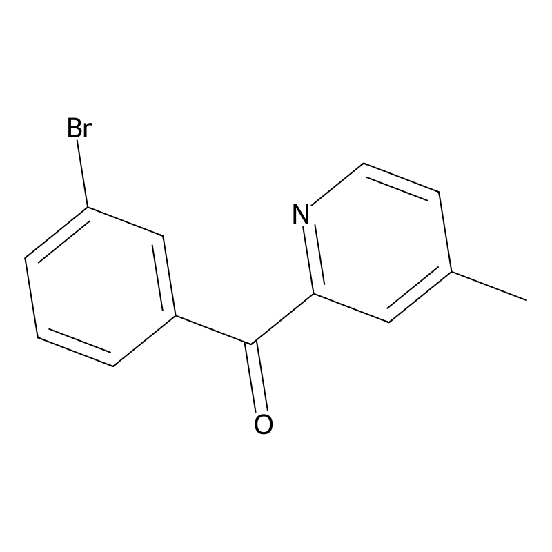 2-(3-Bromobenzoyl)-4-methylpyridine
