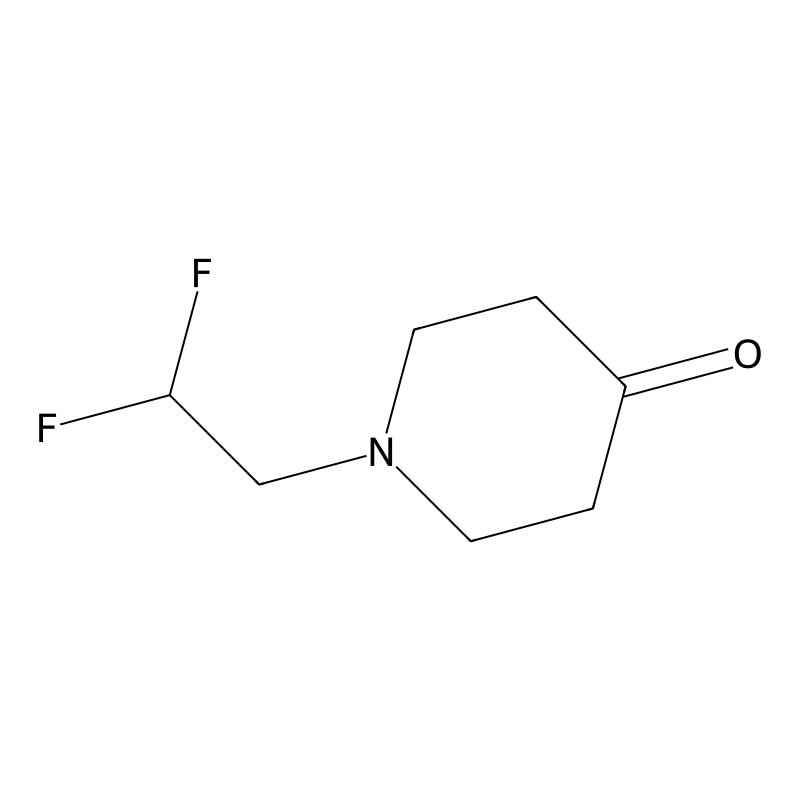 1-(2,2-Difluoroethyl)piperidin-4-one