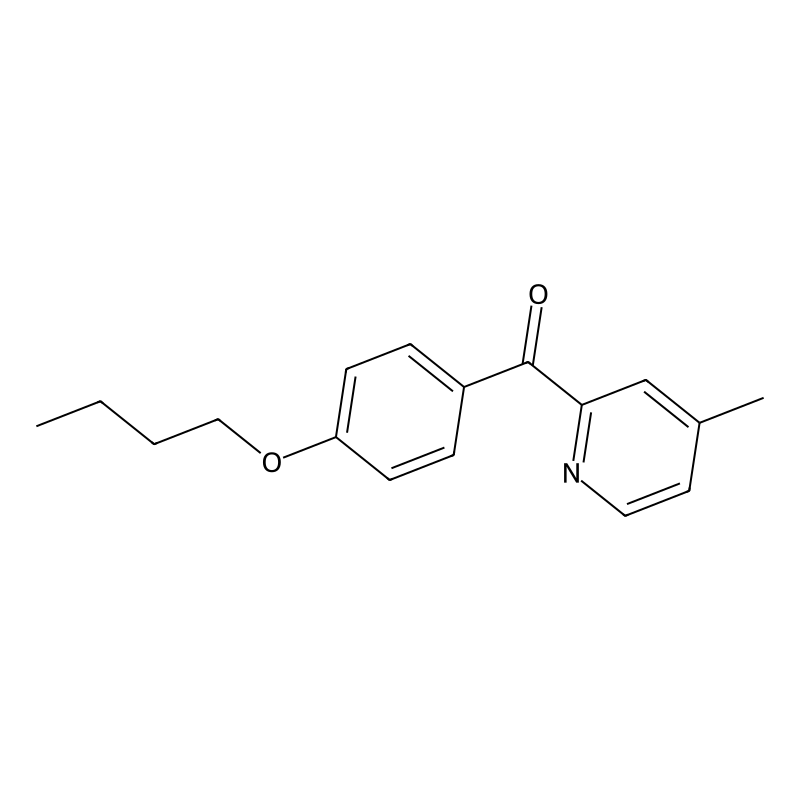 2-(4-Butoxybenzoyl)-4-methylpyridine