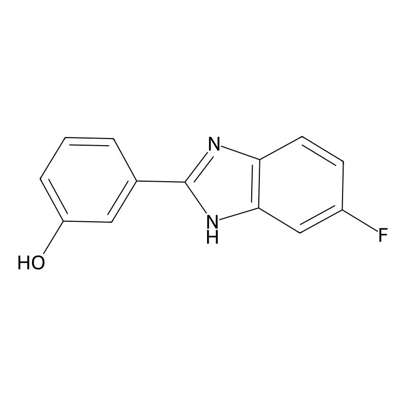 3-(5-fluoro-1H-1,3-benzodiazol-2-yl)phenol