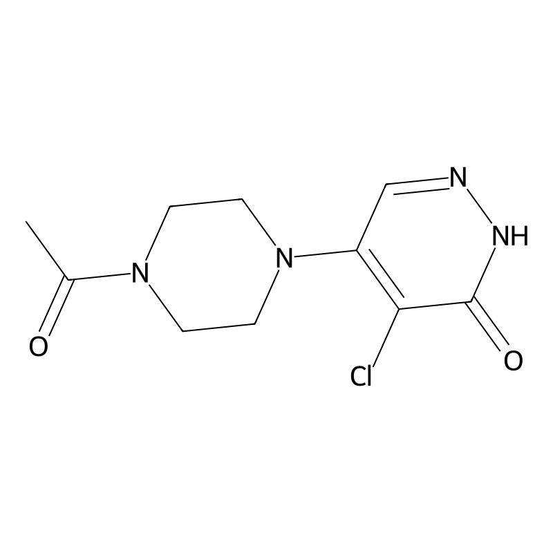 5-(4-Acetylpiperazin-1-yl)-4-chloropyridazin-3(2H)...