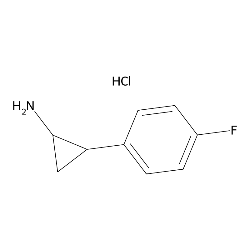 2-(4-Fluorophenyl)cyclopropan-1-amine hydrochlorid...