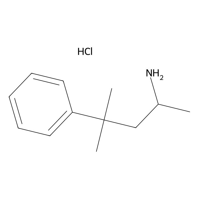 (1,3-Dimethyl-3-phenylbutyl)amine hydrochloride