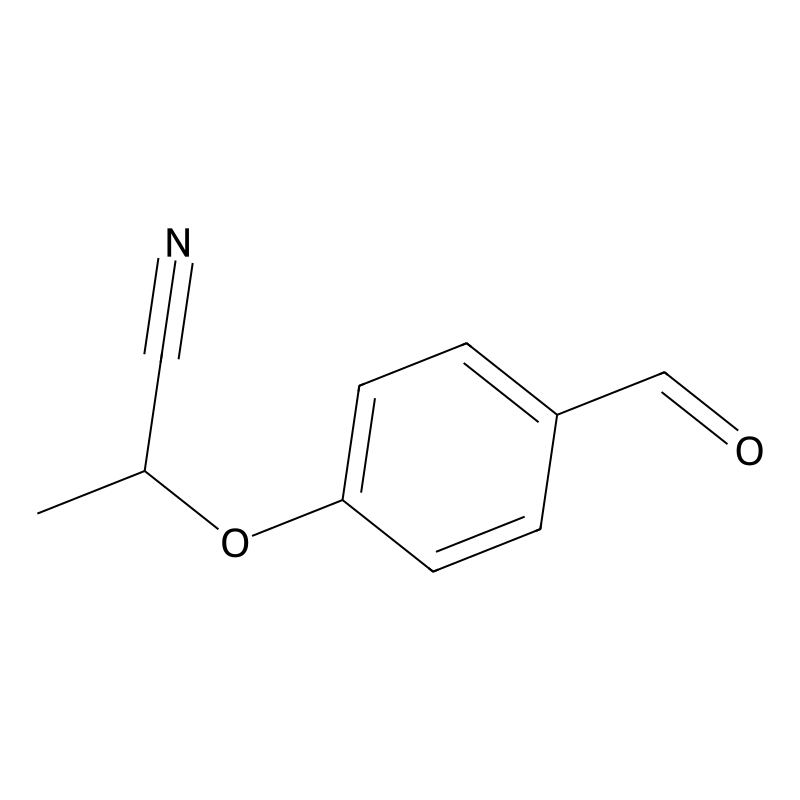 2-(4-Formylphenoxy)propanenitrile