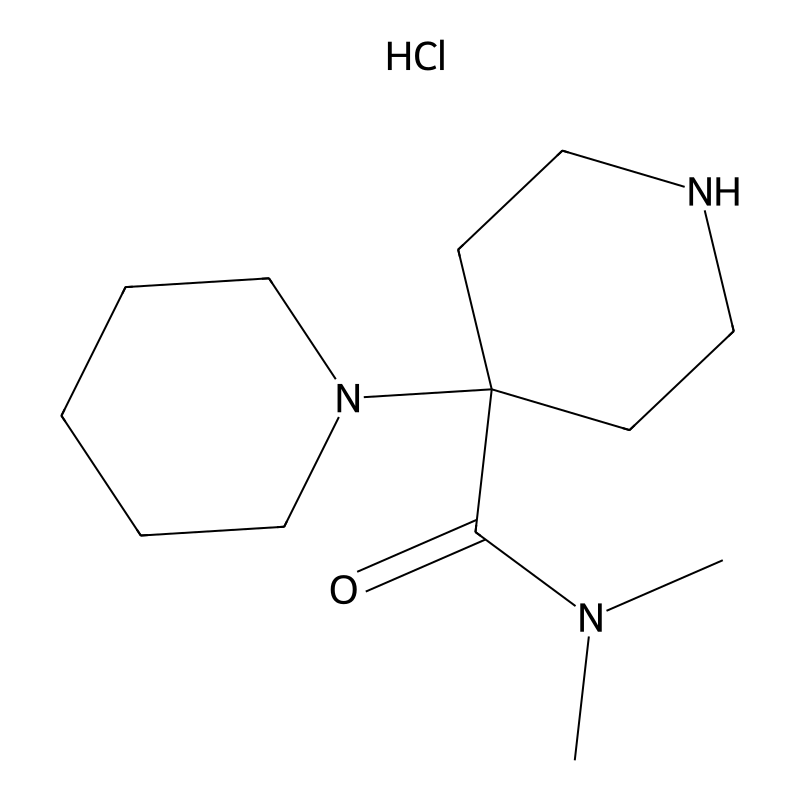 N,N-dimethyl-4-(piperidin-1-yl)piperidine-4-carbox...
