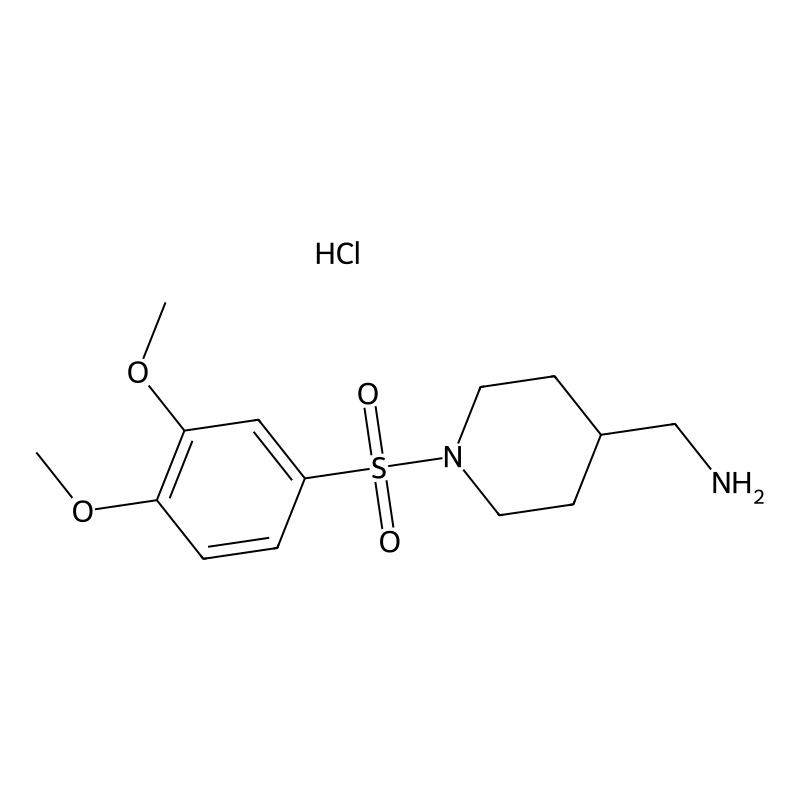 [1-(3,4-Dimethoxybenzenesulfonyl)piperidin-4-yl]me...