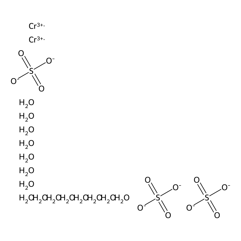 Chromic sulfate pentadecahydrate