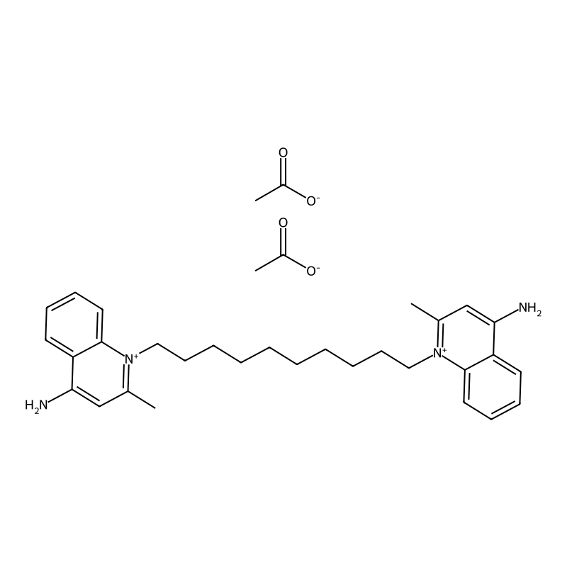 Dequalinium acetate