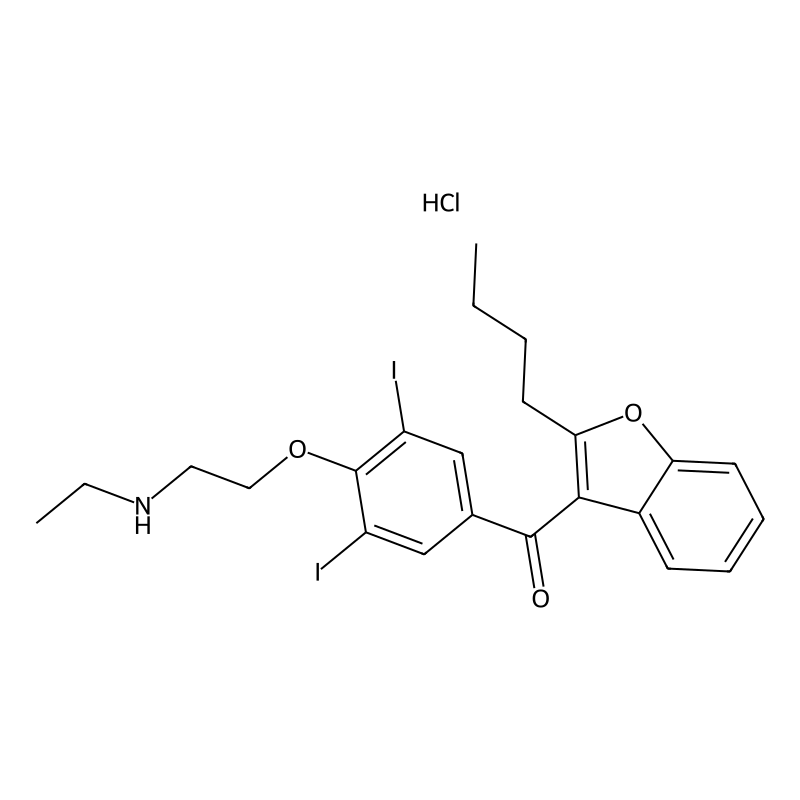 Desethylamiodarone hydrochloride