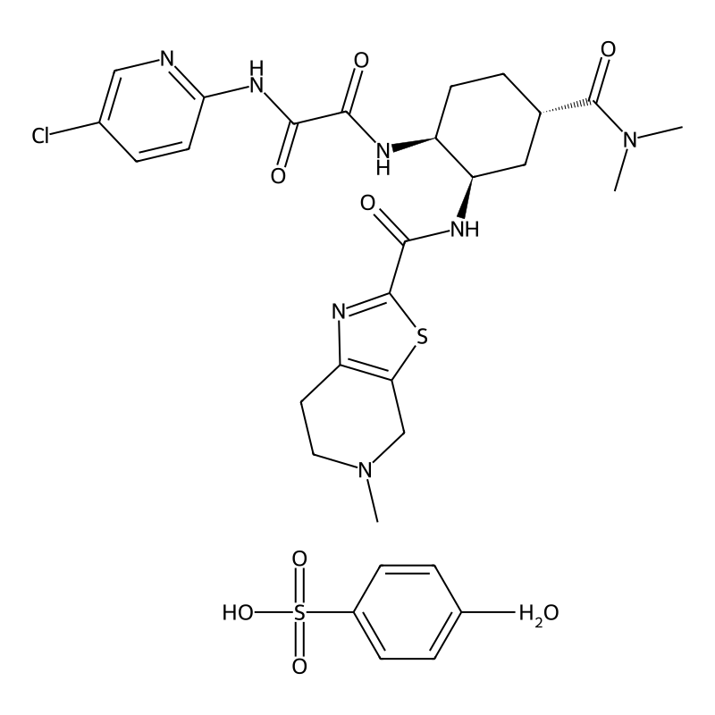 Edoxaban tosylate monohydrate